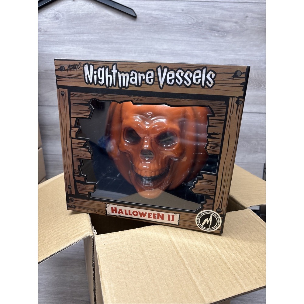 RARE Halloween2 Nightmare Vessels Soft Vinyl Figure Pumpkin Michael Myers 19/550